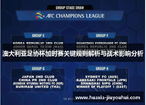 澳大利亚足协杯加时赛关键规则解析与战术影响分析 澳大利亚足协杯加时赛关键规则解析与战术影响分析