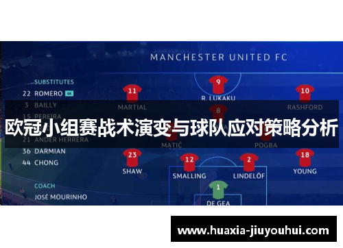 欧冠小组赛战术演变与球队应对策略分析